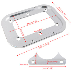 Auso-Racing Aluminum Battery Mounting <b>Bracket</b> 34/78 Prismatic Battery Trunk Fit - Product Image 3