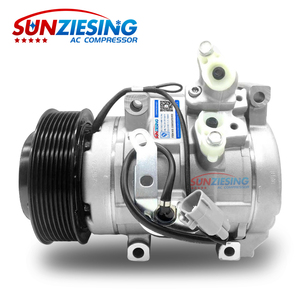 เหมาะสำหรับโตโยต้าทุนดรา4.6L 5.7L 2007-2012 10S20C 118มม. 8PK 12VAir-conditioning ปั๊ม12โวลต์เครื่องปรับอากาศ Ac คอมเพรสเซอร์ - Product Image 1