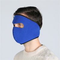 Masque facial intégral d'hiver en polaire thermique, cache-cou coupe-vent, masque de vélo, masque de snowboard, masque de ski