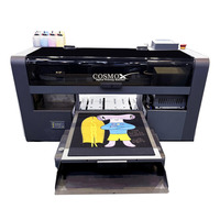 Imprimante DTG A3 / A3 + Taille 1 tête 2 têtes XP600 4720 I3200 I1600 Imprimante DTG Machine d'impression de t-shirts