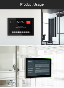 Wall Mount 10.1 inch màn hình cảm ứng PoE NFC RFID rk3566 Android 11 xung quanh LED thanh ánh sáng đặt phòng hiển thị phòng họp máy tính bảng - Product Image 5