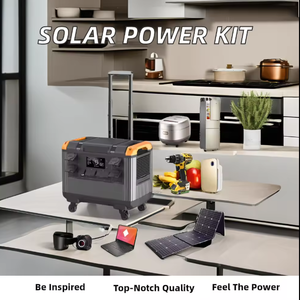 Portable 3000W <b>Rechargeable</b> Home Power Station Emergency Pure Sine Wave Car Source Outdoor Camping Bank <b>Flashlight</b> MPPT T30 - Product Image 5