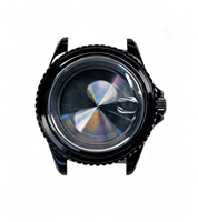 Boîtier de montre de plongée étanche en acier inoxydable 316L de 40 mm avec cristal saphir pour mouvements Seiko NH35/34/36 Miyota8215 – Pièces de rechange
