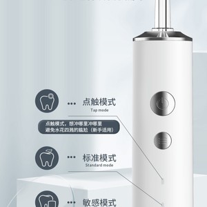 Hydropulseur dentaire électrique portable, réservoir d'eau de 300 ml, rechargeable, plusieurs modes, pour adultes - Product Image 1