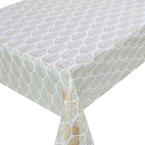 Ventes directes des fabricants de nappes en PVC avec fleurs à clip en or et en argent - Product Image 3