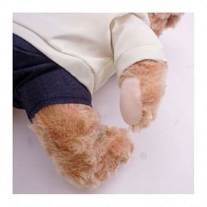 Oso de Peluche con Temática de Motocicleta, Suave y Adorable, con Casco, Chaqueta y Ropa, Regalo de Navidad para Niños - Product Image 5