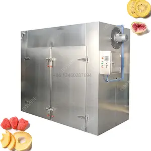 Forno de secagem de circulação de ar quente de porta dupla/máquina de secagem de frutas