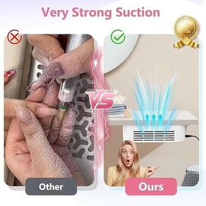 Nail Dust Collector for Salons: Vacuum Fan Dust Suction Machine for Beginners DIY - Manicure Pedicure Tool - Product Image 3