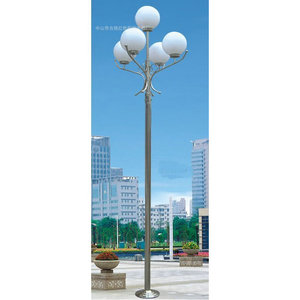 Lampe de jardin moderne en acier inoxydable, lumière LED extérieure, IP65, garantie 5 ans - Product Image 2