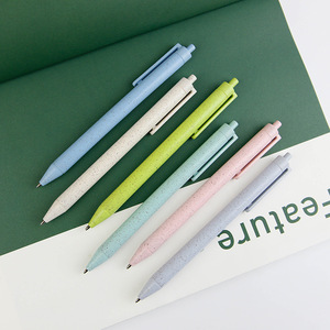 Wholesale Promotional Ballpoint <b>Pen</b> 1.0mm Retractable Custom Logo Banner <b>Pen</b> Plastic Printed <b>Multiple</b> <b>Colors</b> Black/Blue - Product Image 5
