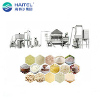 Ligne de production automatique de céréales pour bébés de haute qualité, machine de fabrication de flocons de riz et de farine de riz pour usine