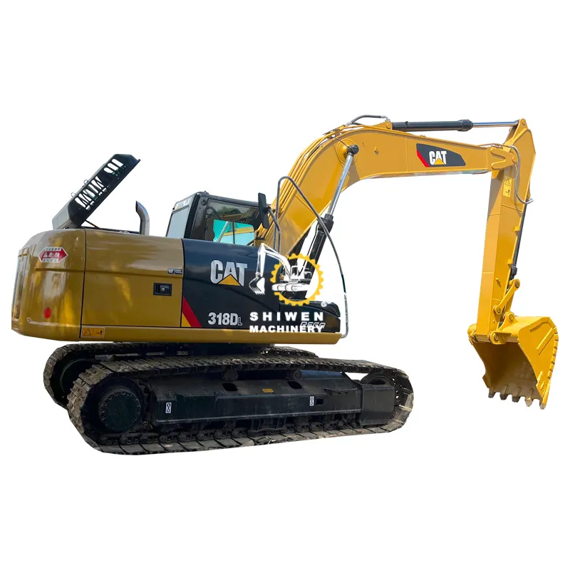 Used Cat 318 Digger, Japan CAT 315D2 315D 315D2L 312D 313D 320D2 320D Earthmoving Machine CAT315D In Good Condition Excavator