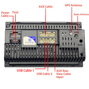 Leshida doble din car audio estéreo <span class=keywords><strong>de</strong></span> radio estéreo para mitsubishi lancer <span class=keywords><strong>con</strong></span> cámara y usb - Product Image 5