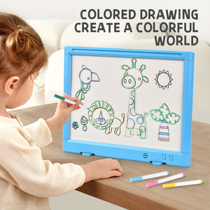 KSF LED 儿童书写绘画板 - 光音一体的绘画板，用于艺术创作、DIY 涂鸦、绘画和素描 - Product Image 3
