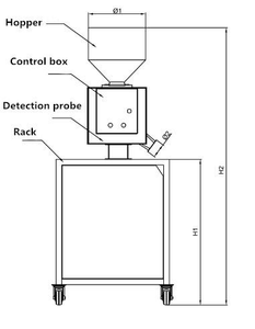 Detector de Metales bibo, Equipo de Prueba de Impurezas, Separador de Metales para la Industria del Reciclaje de Plásticos - Product Image 4