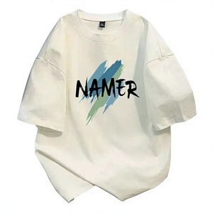 เสื้อยืดโอเวอร์ไซส์ผู้ชาย ผ้าฝ้าย 100% ลายการ์ตูน แขนสั้น คอกลม สตรีทแวร์ เสื้อยืดฤดูร้อน แห้งเร็ว - Product Image 3