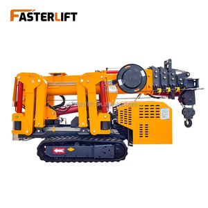 Maeda Modular <span class=keywords><strong>Spider</strong></span> Crawler Crane 2T-12T Used Easy Assembly <span class=keywords><strong>Transport</strong></span> for Urban Construction Sites Moteur Moteur Noyau de pompe - Product Image 4