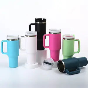 40oz Version 2.0 Outdoor Travel Cup Vacuum Drink Vacuum Cup Stainless Steel vacuum with handle stainless Tumbler