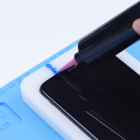 Colle UV imperméable pour écran de téléphone Refox, colle de scellement des joints pour écran de montre iPhone Samsung, colle de durcissement à la lampe UV pelable