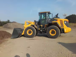 中国著名品牌CLG855N 5吨前端装载机新型4WD反铲轮式装载机，发动机状态良好，待售 - Product Image 4