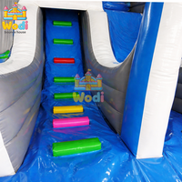 Bluey Bingo - Château gonflable écologique avec toboggan aquatique - Sûr pour les enfants - PVC 0,55 mm - Personnalisation disponible - Utilisation commerciale - Famille