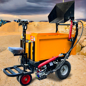 Carrello Elettrico Industriale per Logistica Esterna, Trasportatore di Carichi Pesanti, Carrello a Mano, Camion Elettrico Ribaltabile <span class=keywords><strong>con</strong></span> Postazione di Guida in Piedi o Seduta - Product Image 1