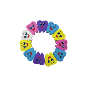 50 gommes dentaires par sachet, gommes mignonnes en forme de <span class=keywords><strong>dent</strong></span>, gommes créatives <span class=keywords><strong>pour</strong></span> clinique dentaire, cadeau créatif <span class=keywords><strong>pour</strong></span> enfants, mini gommes - Product Image 4