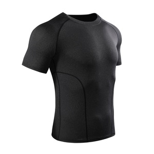 Men's Compression Shirt Baselayer <strong>Short</strong> Sleeve Tops <strong>Skin</strong> Fit Athletic Workout T-Shirts - Product Image 4