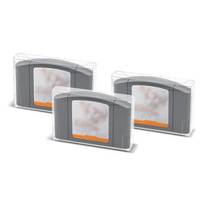 Caja de cartucho de tarjeta de juego de plástico PET transparente con Envío <span class=keywords><strong>Gratis</strong></span> <span class=keywords><strong>para</strong></span> <span class=keywords><strong>Nintendo</strong></span> <span class=keywords><strong>64</strong></span> N64 cajas protectoras de carrito de <span class=keywords><strong>juegos</strong></span> - Product Image 1