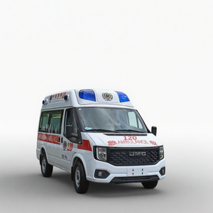 Ambulance chinoise JMC pour véhicules d'urgence, à vendre directement de l'usine, ambulance diesel manuelle pour le transport médical - Product Image 1