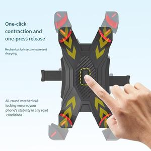 Phát hành nhanh chóng xe máy tay lái điện thoại núi chủ dễ dàng cài đặt không thấm nước linh hoạt Xe đạp điện thoại núi cho điện thoại di động mới - Product Image 3