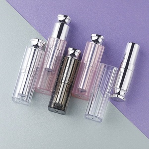 JIE MEI Hộp Đựng Son Dưỡng Môi Trang Điểm Tự Làm D12.1MM Hình Vuông Màu Hồng Lấp Lánh Giá Bán Chạy Nhất Có Logo - Product Image 1