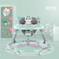 Marche-bébé multifonction réglable anti-basculement anti-jambes en O pour tout-petits, poussette pliable pour apprendre à marcher