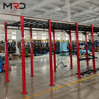 Rack de Sentadillas Multifuncional, Power Rack, Barra Monkey, Equipo de Fitness para Gimnasio Comercial, Entrenamiento de Fuerza