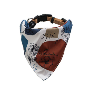 Pañuelo triangular con hebilla para collar, pañuelo para perros pequeños a medianos, babero para Samoyed y gatos, serigrafiado, estampado por transferencia térmica - Product Image 3