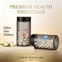 Bouteille en verre ambré givré noir hermétique de 300 ml et 500 ml avec couvercle à vis pour pilules et capsules de qualité pharmaceutique
