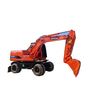 DOOSAN a utilisé le DH150W-7 de pelle sur chenilles de seconde main de l'excavatrice sur pneus 15TON - Product Image 1
