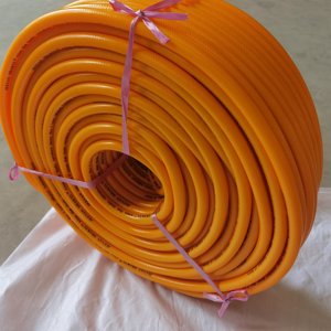 Tuyau <span class=keywords><strong>flexible</strong></span> tressé haute qualité, résistant à la pression, <span class=keywords><strong>orange</strong></span>, anti-UV et anti-usure - Product Image 2
