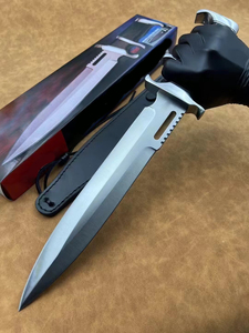 Cuchillo para exteriores, cuchillo Boi multifuncional para supervivencia en la naturaleza, alta dureza, autodefensa, portátil, para el hogar, camping, caza - Product Image 5