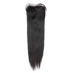 मानव बालों 100% थोक मूल्य 4x4 बंद रेशम सीधे 12 इंच-20 इंच की फैक्ट्री सीधी बिक्री