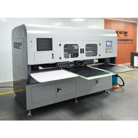 Shandong automatique cnc forage perforé poinçonneuse pour cuir tissu joint nylon sac poinçonnage oeillets