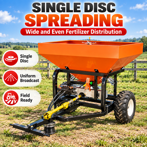 Esparcidora de Fertilizante Agrícola de Disco Único para Tractor, Máquina de Distribución Estable y Uniforme para Campos Grandes - Product Image 6