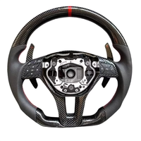Volant en fibre de carbone pour Mercedes Benz Classe C W204 C63 W212 W218 W207 W172 GLC C63 A45