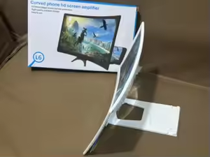 Vente en Gros Usine Loupe d'Écran de Téléphone 3D 12 Pouces HD, Projecteur de Bureau Réglable, Support de Téléphone Mobile et Amplificateur d'Écran - Product Image 3