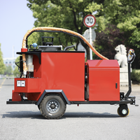 Machine électrique de remplissage de fissures dans les chaussées en asphalte, pompe à moteur 2,5 kW, faible coût d'entretien, fabriquée à Anhui