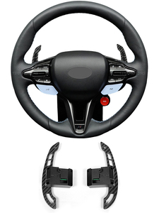 Palettes de changement de vitesse magnétiques en fibre de carbone TDD compatibles avec le volant Hyundai – Remplacement et amélioration - Product Image 1