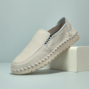 Tammy <span class=keywords><strong>Shaki</strong></span> 2024 Nuove Scarpe in Pelle di Prima Qualità per Uomo, Traspiranti e Assorbenti, con Suola Morbida, Stile Doudou - Product Image 1