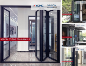 Chất Lượng Cao Úc Tiêu Chuẩn Nhôm Bifold Cửa Thiết Kế Hiện Đại Ngoài Trời Gấp Cửa Cho Biệt Thự Nhôm Kính Xây Dựng - Product Image 2