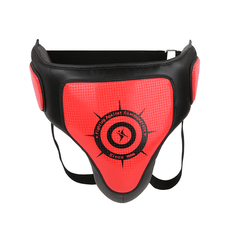 Power Punch Boxing Groin Guard/Artificial Leather Kick Groin Protector