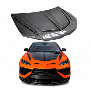ฝากระโปรงคาร์บอนไฟเบอร์แห้งแบบใหม่สำหรับ URUS SE และฝาครอบเครื่องยนต์ สีดำ แบบยึดด้วยสกรู ชุดแต่งตัวถังรถยนต์ พร้อมรับประกัน 1 ปี - Product Image 1